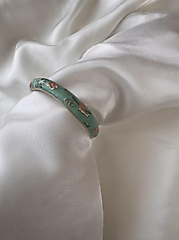 Su Yeşili Mineli Kelepçe