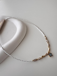 Kahve Taşlı Şans Kolyesi