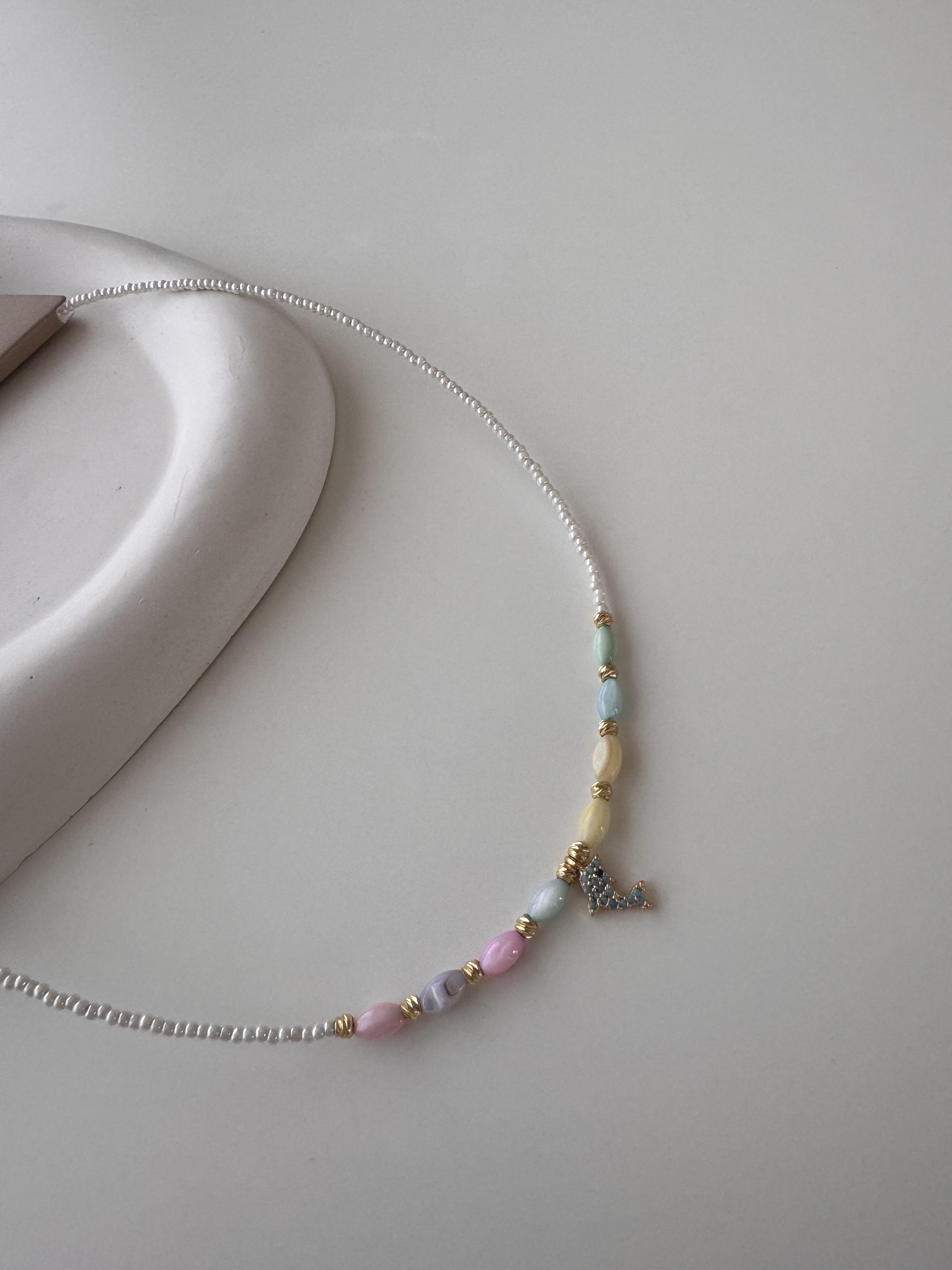 Karışık Renkli Şans Kolyesi