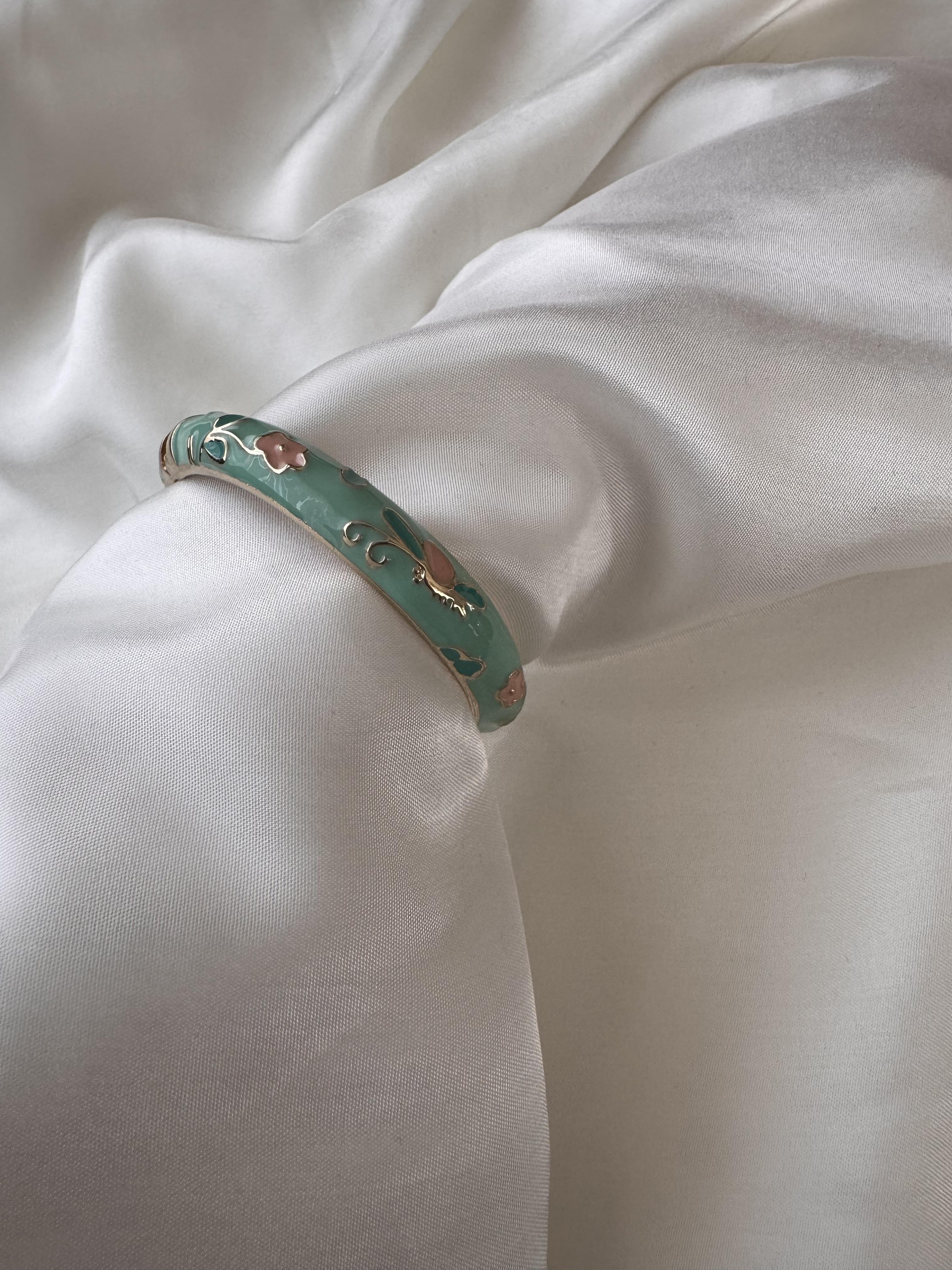 Su Yeşili Mineli Kelepçe